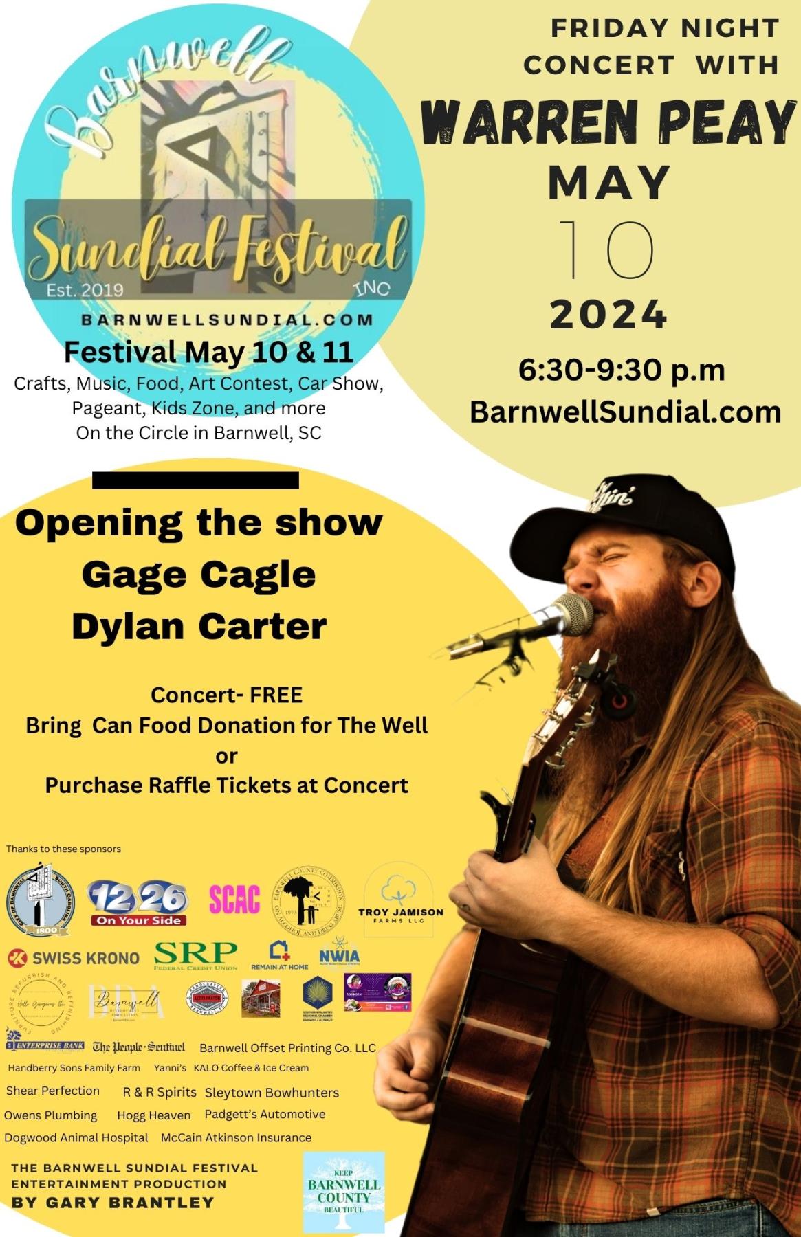 Barnwell Sundial Festival | City of Barnwell, SC